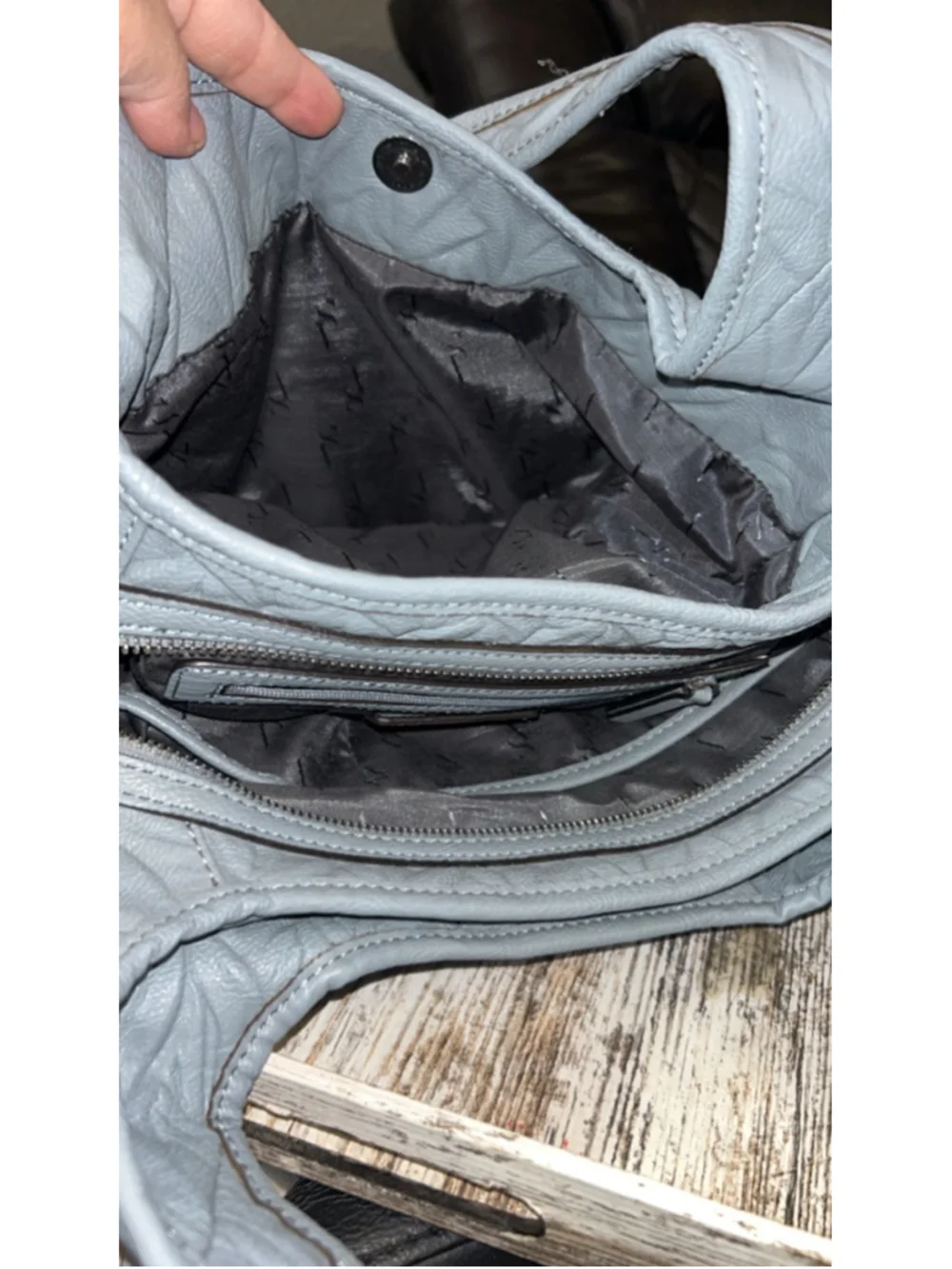 Women's victoria secret Light Blue Hobo Bag One Size